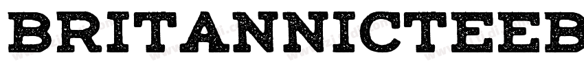 BritannicTEEBol Regu字体转换
